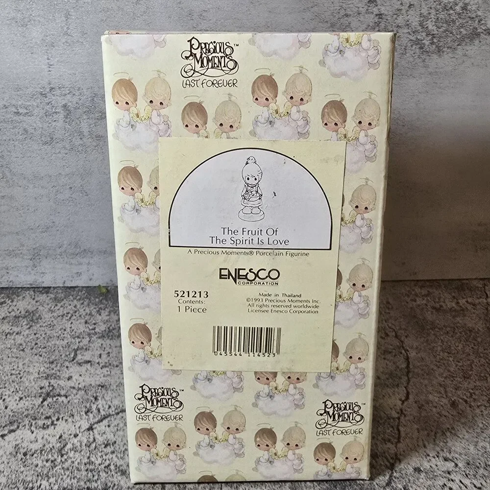 Precious Moments: The Fruit Of The Spirit Is Love - 521213 W/Box Religious